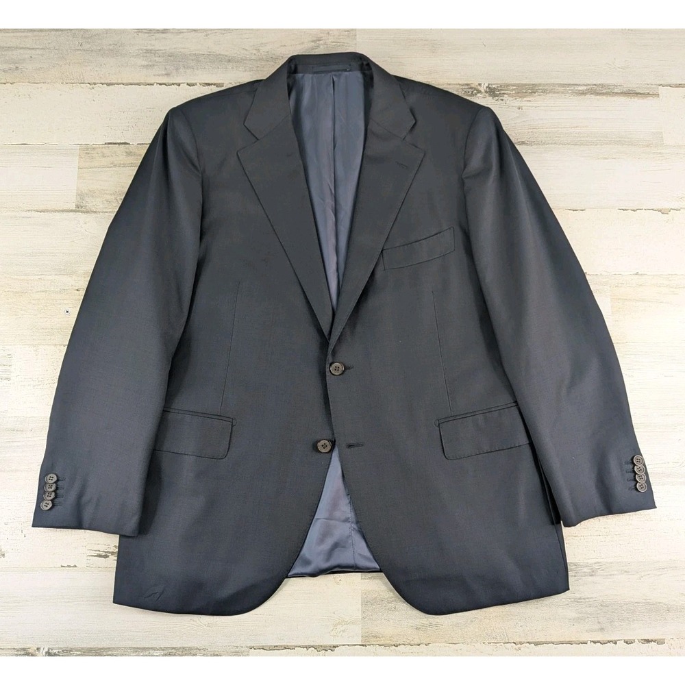 Suitsupply Jacket Mens 48 Short Slim Navy Lazio 110s Wool Vitale Barberis